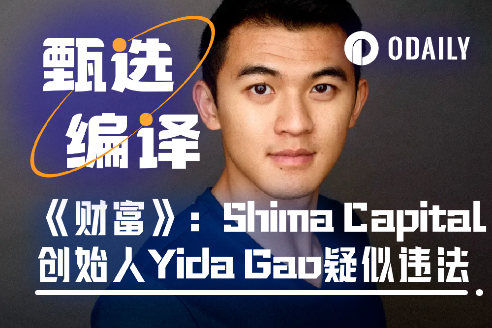 《财富》：Shima Capital创始人Yida Gao疑建立离岸公司谋取私利